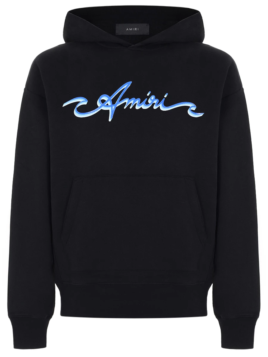 Худи хлопковое AMIRI AMJYHD1043 Черный 