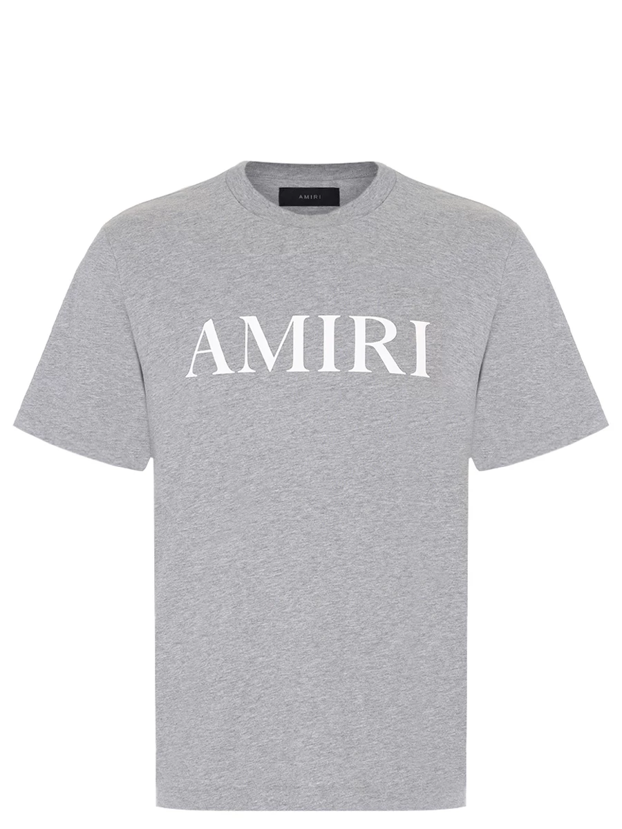 Футболка хлопковая AMIRI AMJYTE1073 Grey Серый 