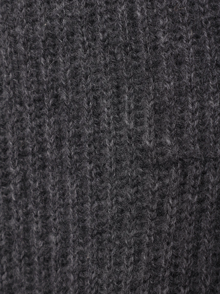 Свитер кашемировый BRUNELLO CUCINELLI M12709904P C079 Темно- Серый  Фото 6