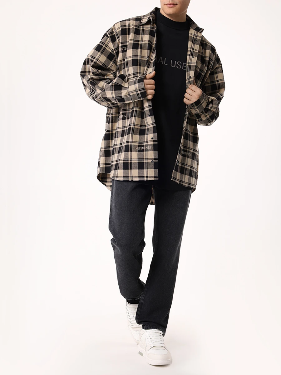 Футболка хлопковая BALENCIAGA 787358 TQVU2 1083 Принт  Фото 2