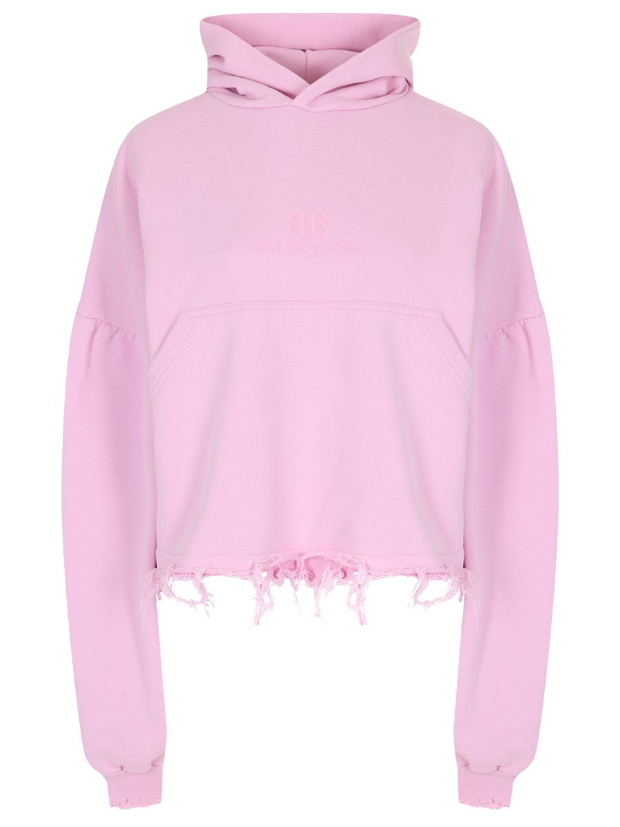 Худи хлопковое BALENCIAGA