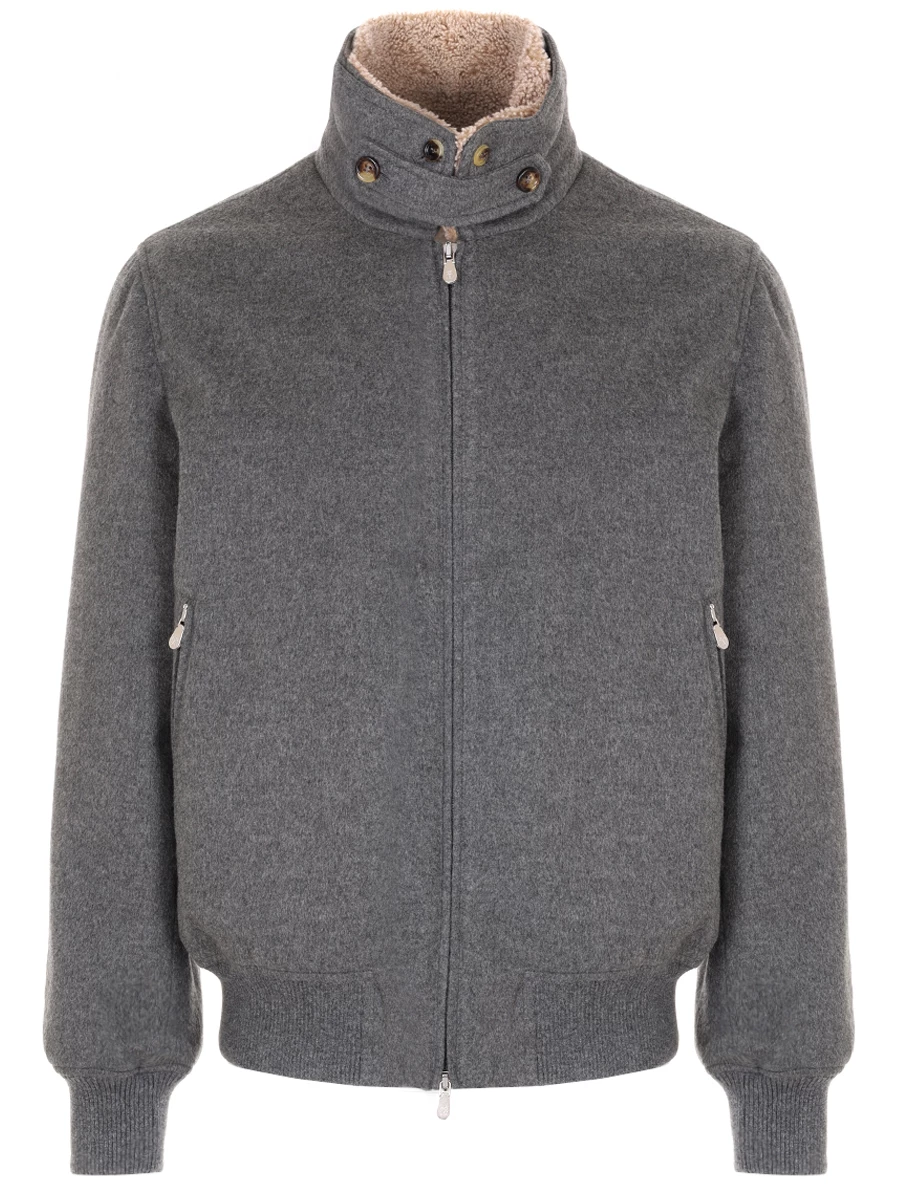 

Куртка кашемировая, Серый, MM4006889 CIM06