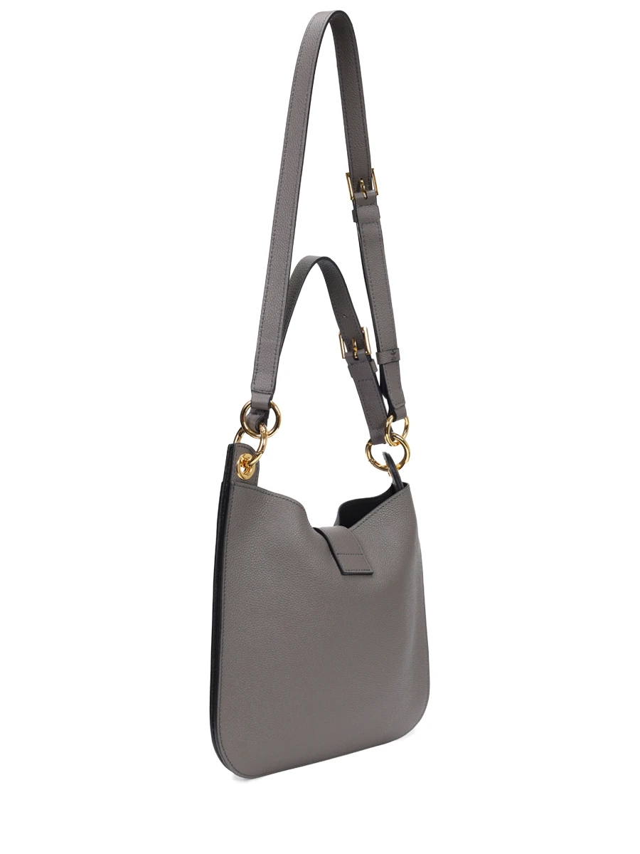 Сумка кожаная TOM FORD L1764-LCL095G 1G003 Серый  Фото 3