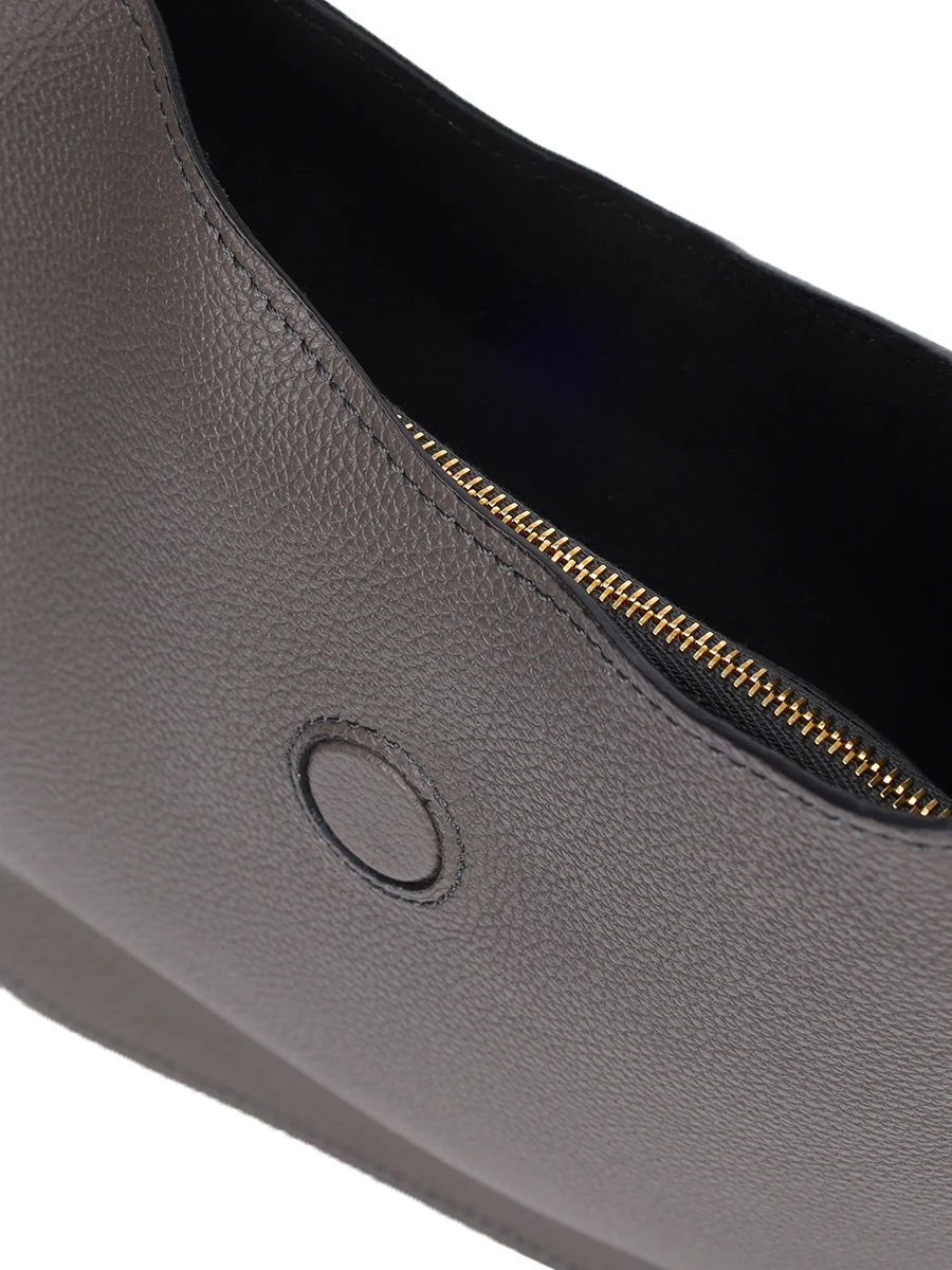 Сумка кожаная TOM FORD L1764-LCL095G 1G003 Серый  Фото 4