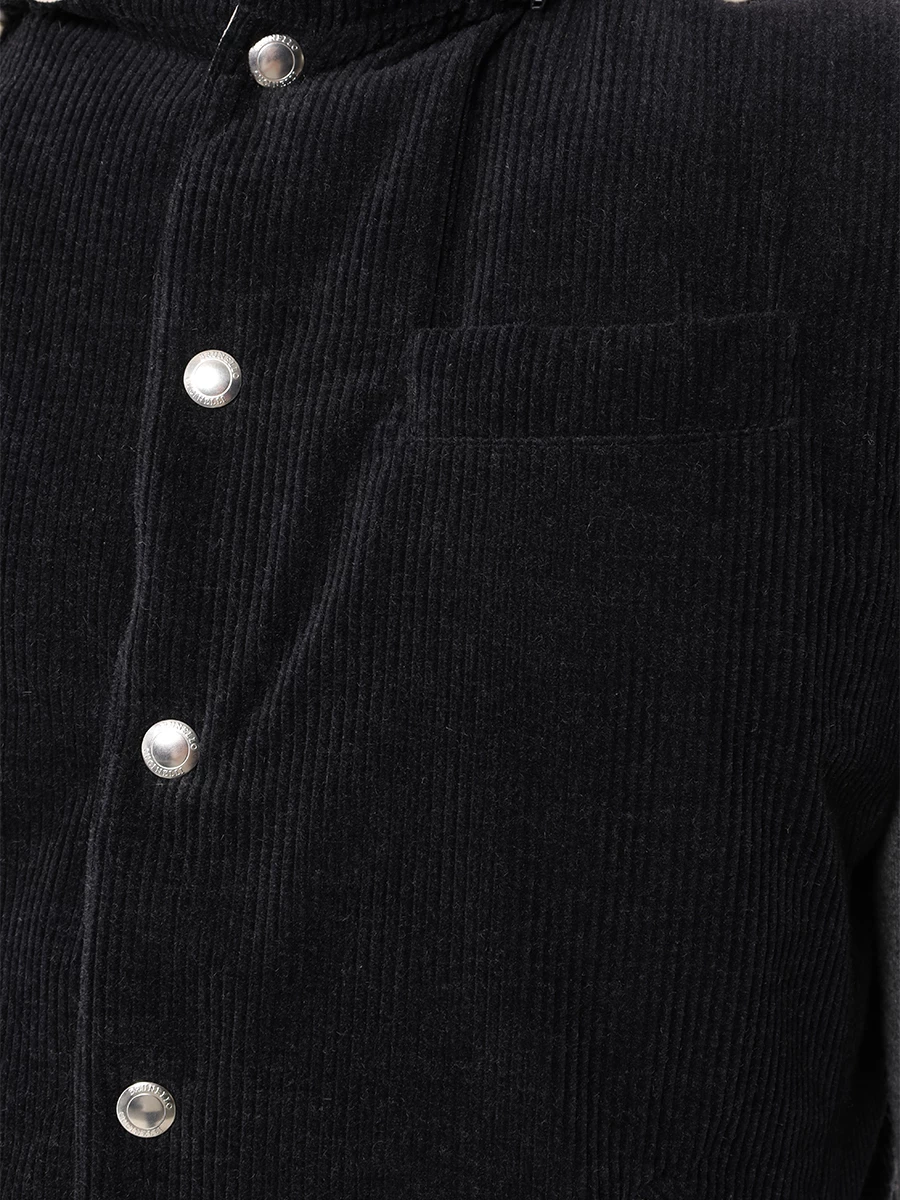 Жилет вельветовый BRUNELLO CUCINELLI MY4761775 CAD44 Темно- Синий  Фото 5