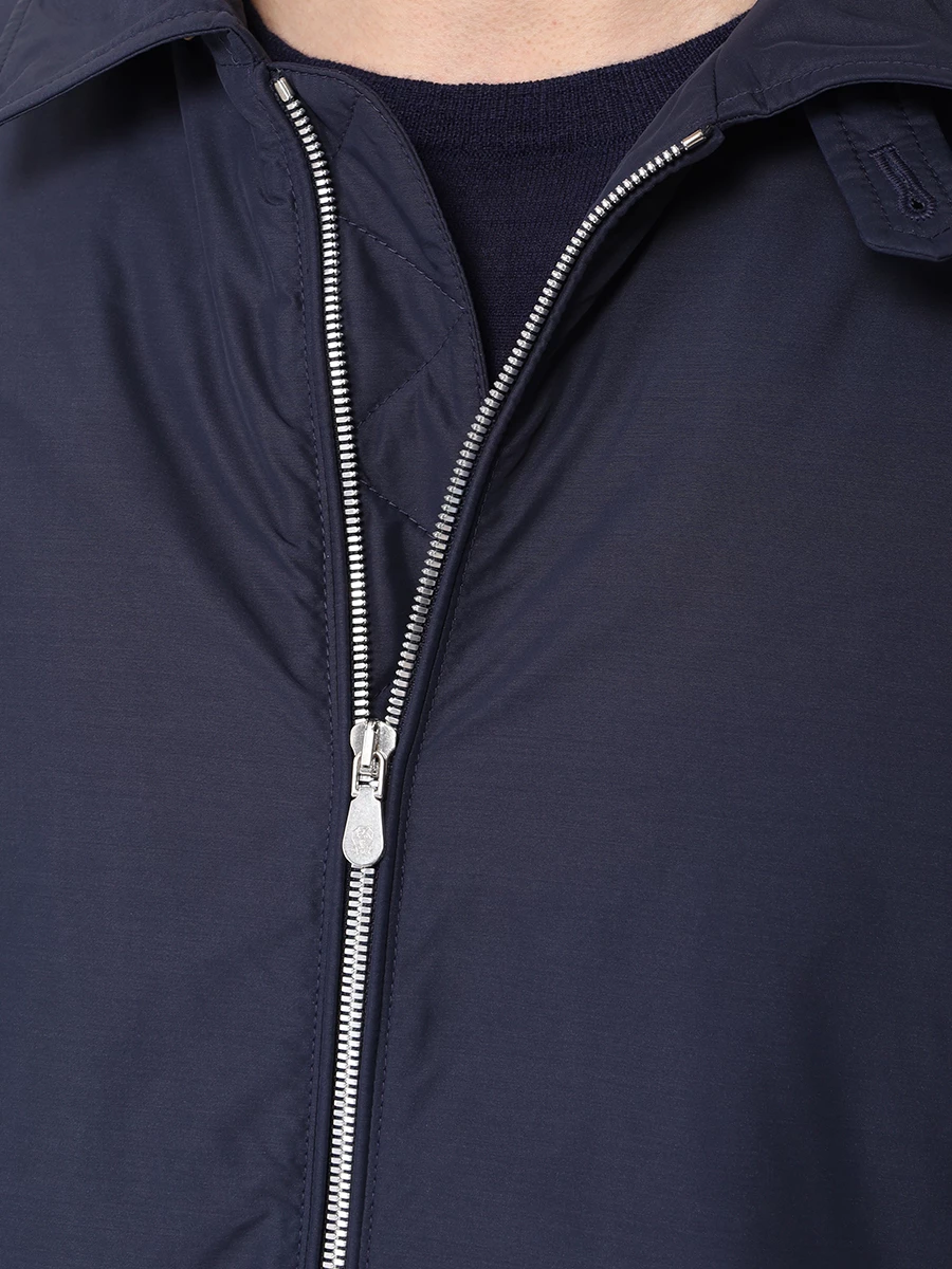 Бомбер утепленный BRUNELLO CUCINELLI MY4636377 CWW28 Синий  Фото 5