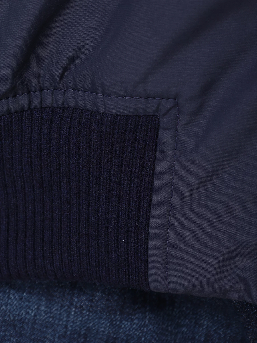 Бомбер утепленный BRUNELLO CUCINELLI MY4636377 CWW28 Синий  Фото 6