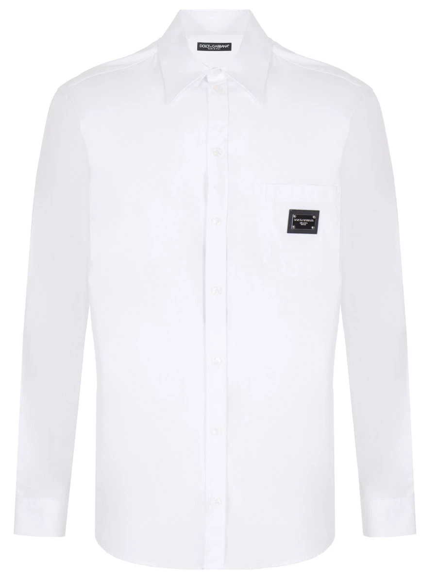 

Рубашка Regular Fit хлопковая, Белый, G5JG4TFU5U8 W0800