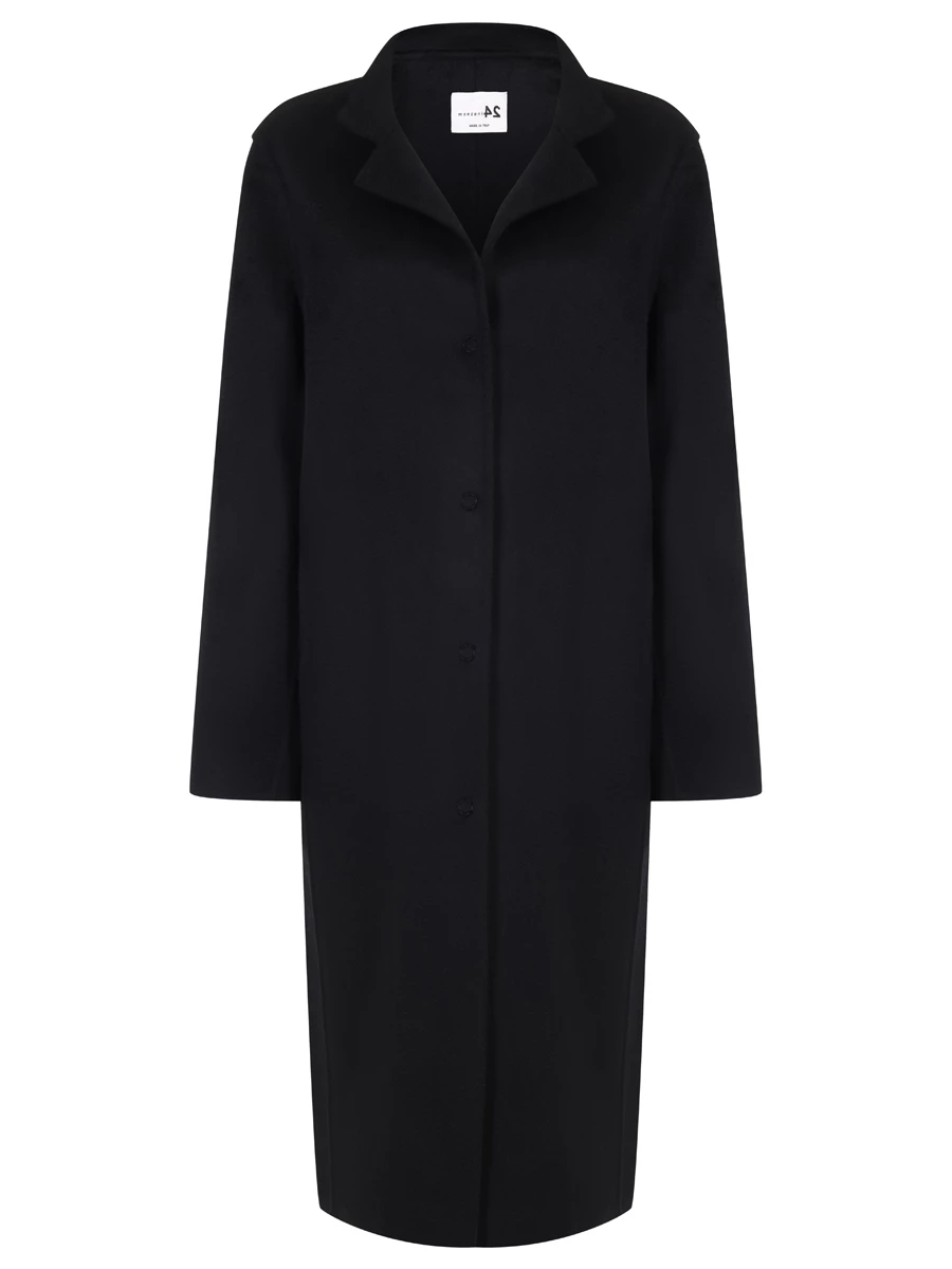 Пальто кашемировое MANZONI 24 24M965-WS1 Черный 