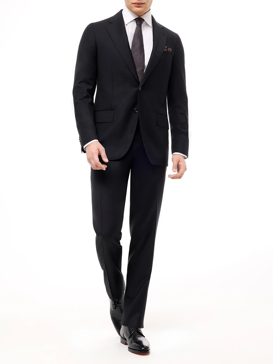 Костюм шерстяной STILE LATINO AUFAUSTO20PAB2 AW12427 D30 Черный  Фото 2