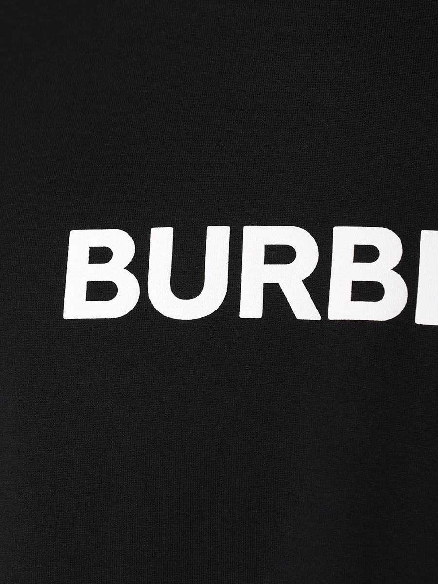 Футболка хлопковая BURBERRY 8084233 Черный  Фото 5