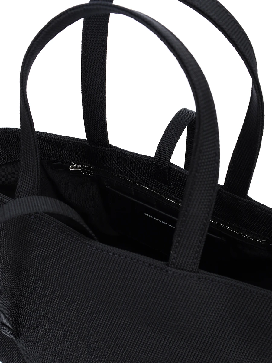 Сумка текстильная ALEXANDER WANG 20324T44T 001 Черный  Фото 4