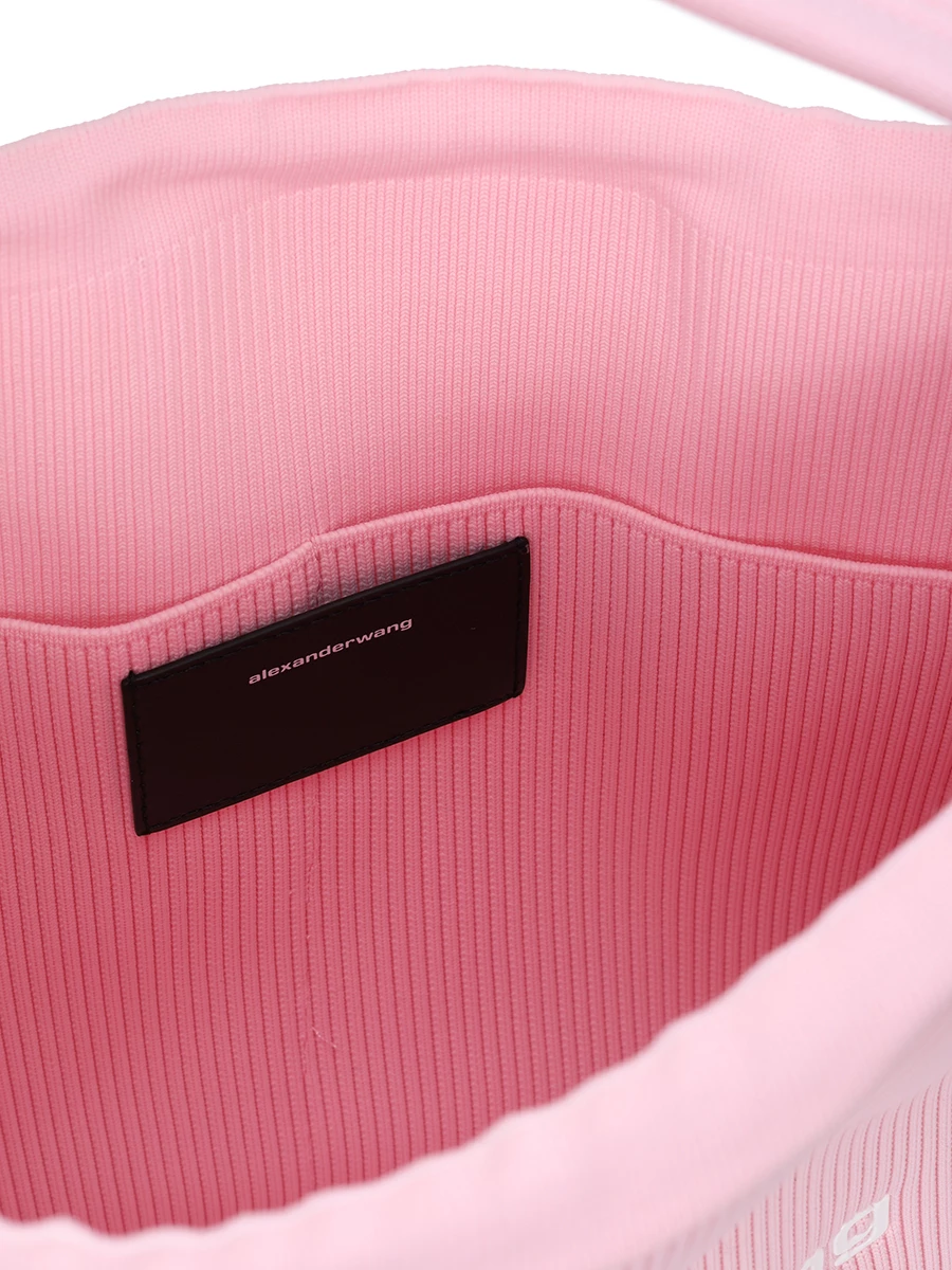Сумка текстильная ALEXANDER WANG 20422K21T 680 Розовый  Фото 4