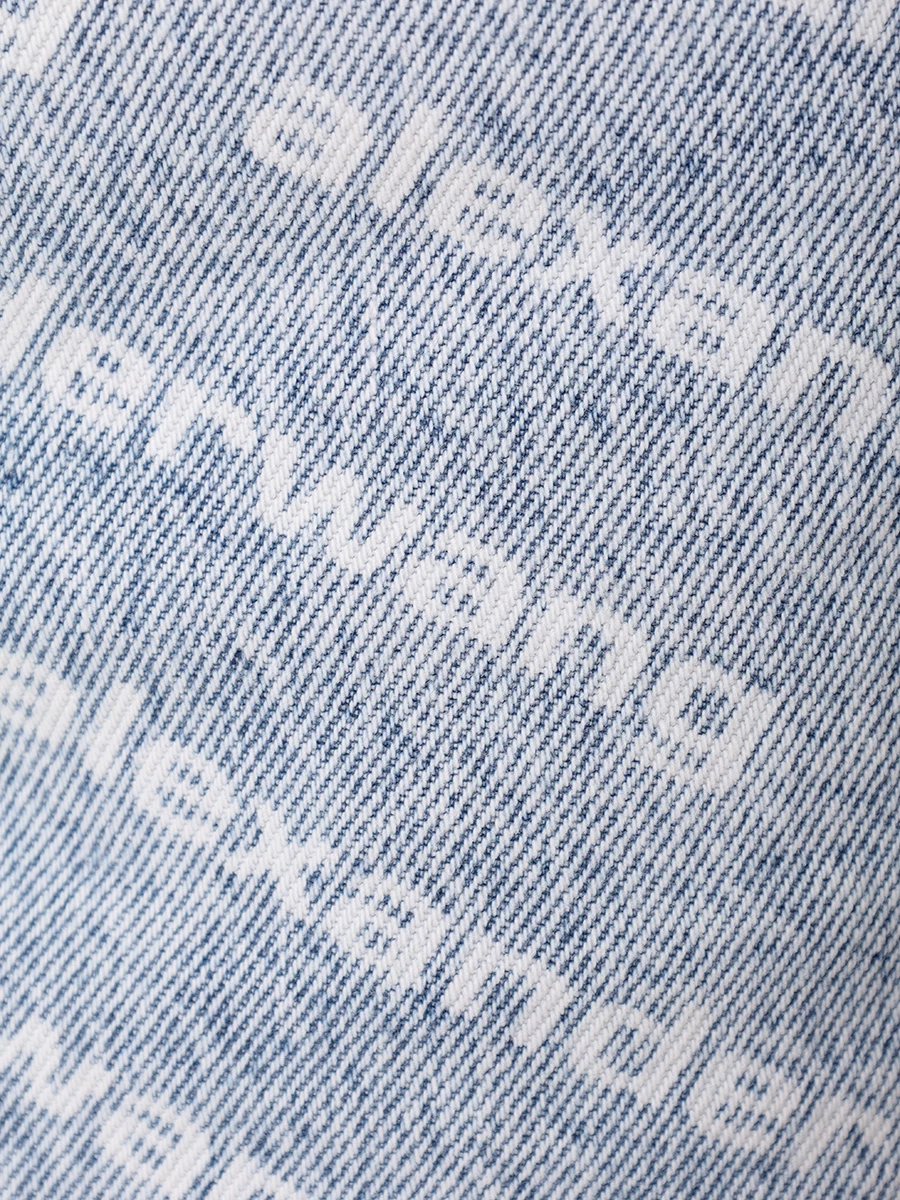 Шорты джинсовые ALEXANDER WANG 4DC2204781 270 Принт  Фото 6