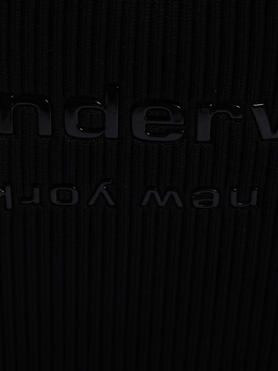 Сумка текстильная ALEXANDER WANG 20422K21T 001 Черный  Фото 5