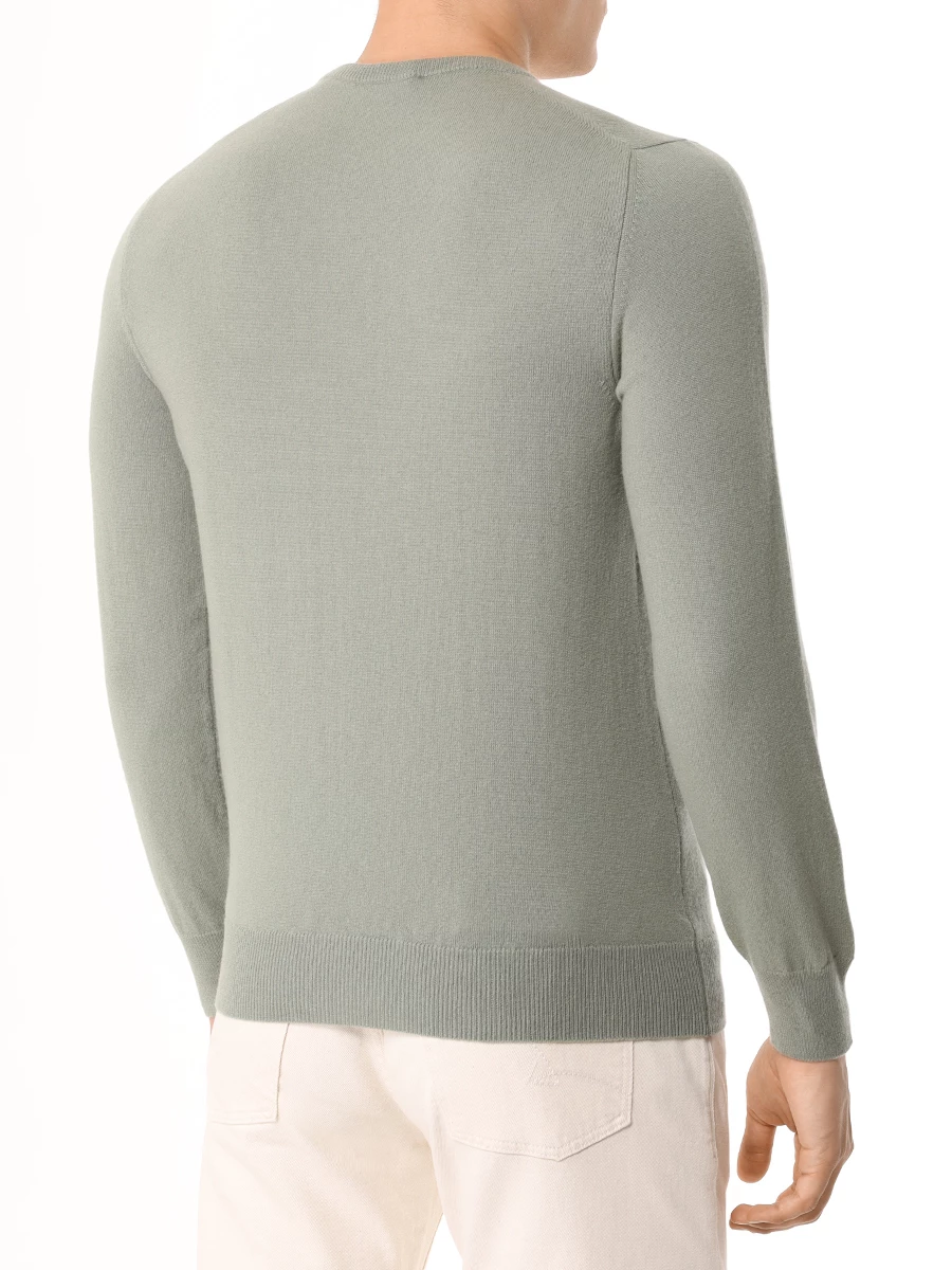 Джемпер кашемировый PIACENZA 8542/CB050 90509 Зеленый  Фото 3