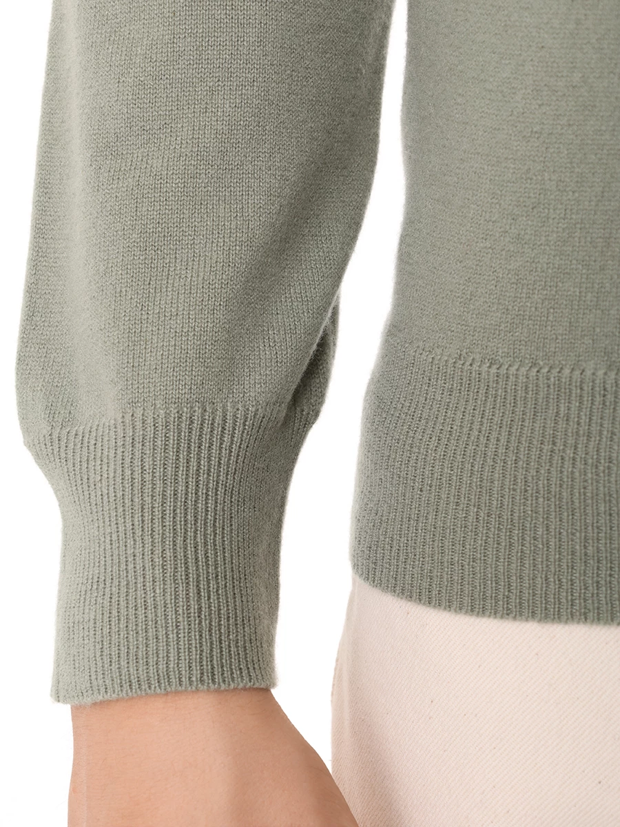 Джемпер кашемировый PIACENZA 8542/CB050 90509 Зеленый  Фото 6