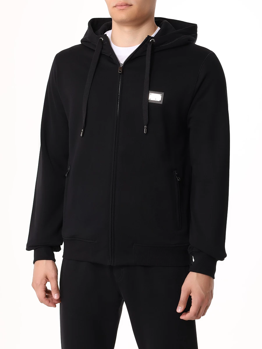 Костюм хлопковый DOLCE & GABBANA G9ABIT/GVXQHT G7F2G N0000 Черный  Фото 4