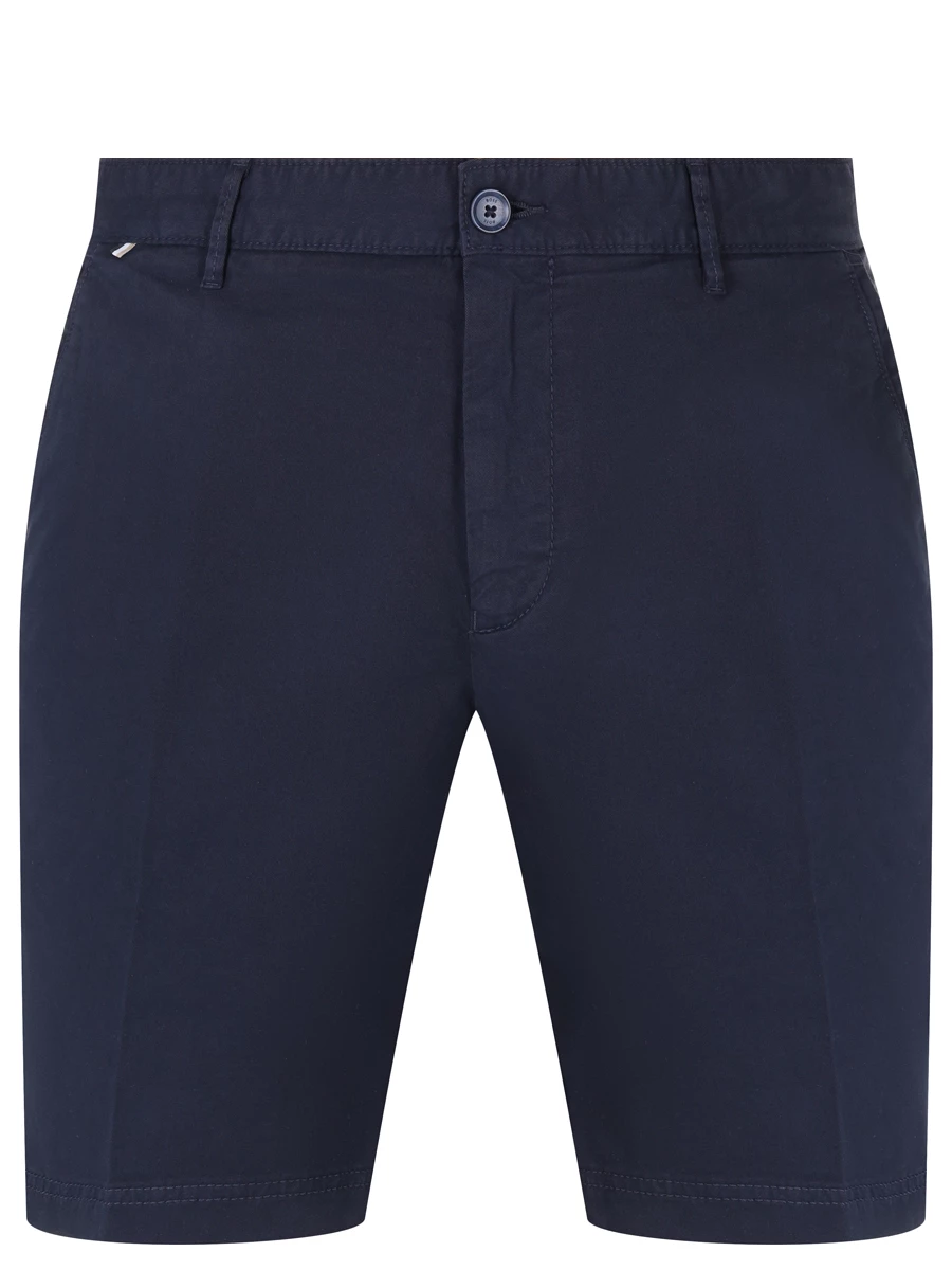 Шорты Slim Fit хлопковые BOSS 50512524/404 Синий 