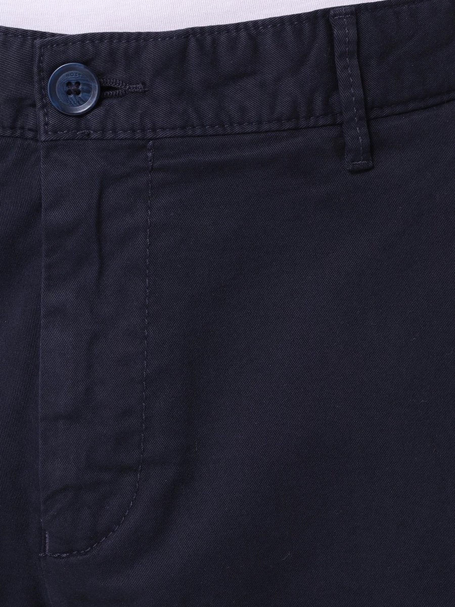 Шорты Slim Fit хлопковые BOSS 50512524/404 Синий  Фото 5