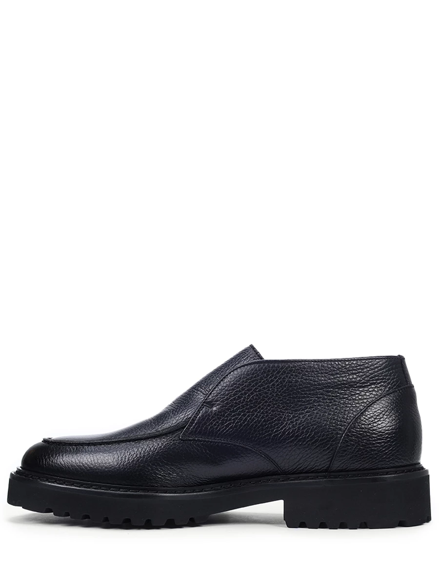 Ботинки кожаные на меху DOUCAL`S DU3332PHILUN019NB15 Синий  Фото 3