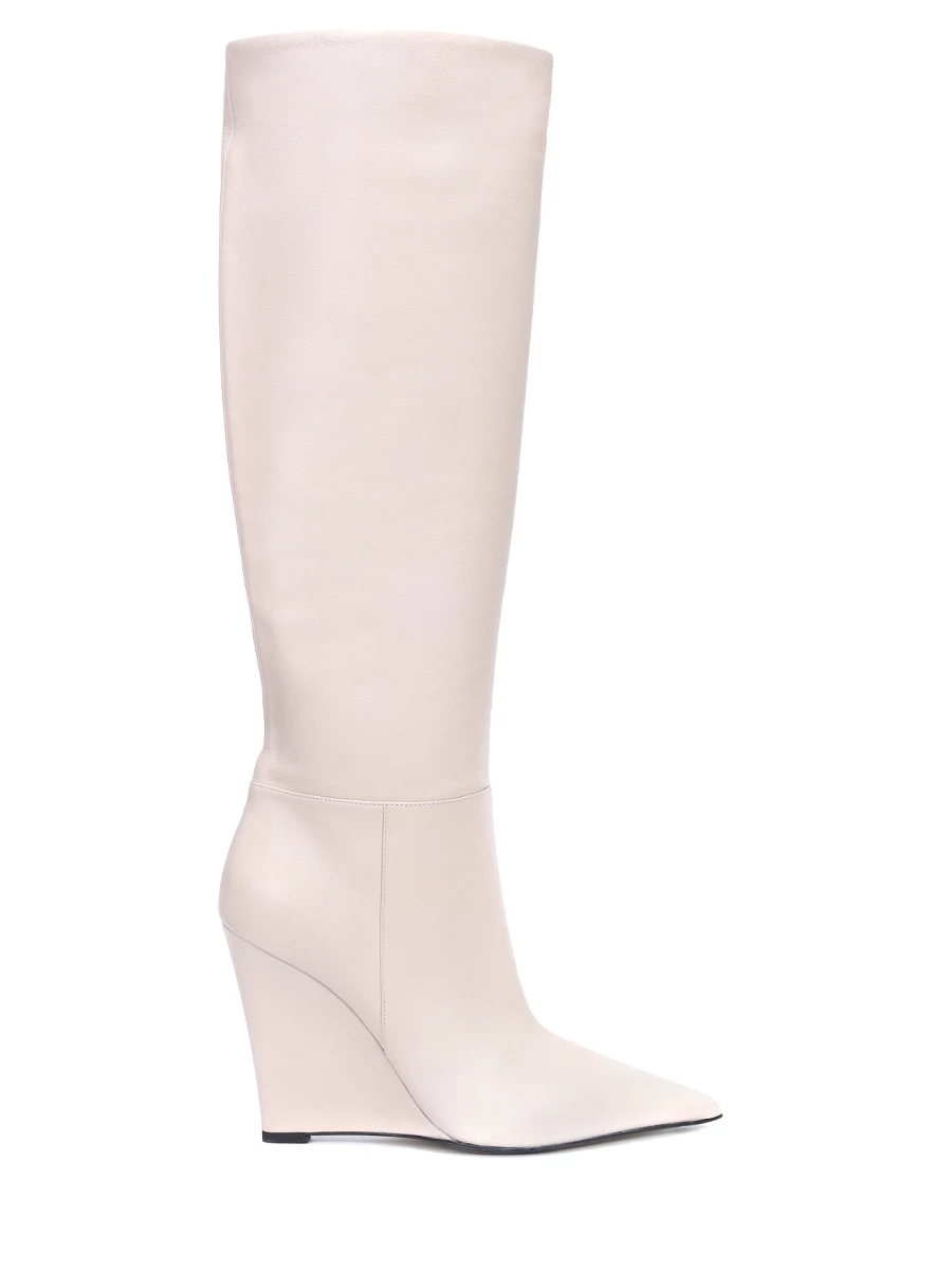 

Сапоги кожаные Marry, Кремовый, L24W9007.S.0770136 MARRY