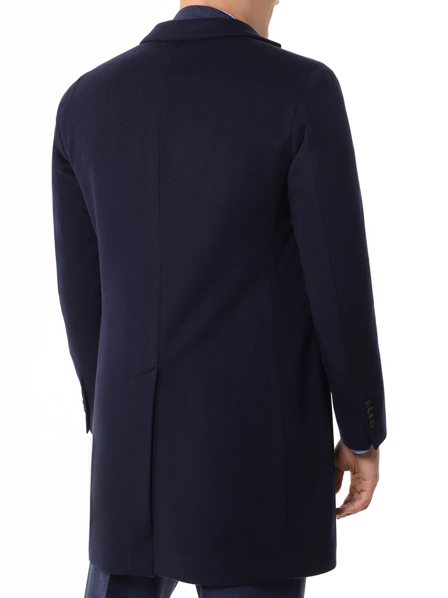 Пальто кашемировое L.B.M. 1911 37510/3/7490 Синий  Фото 3
