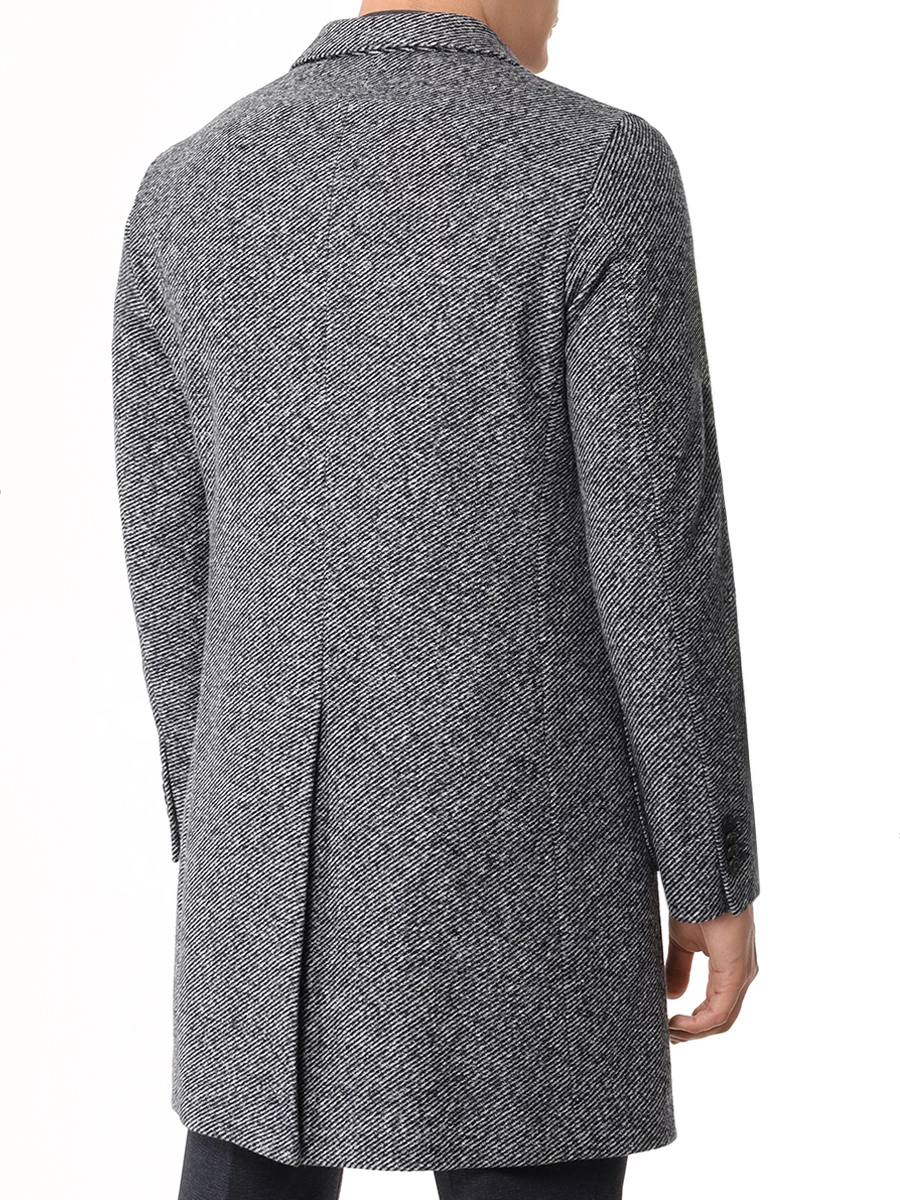 

Пальто однотонное, Синий, 45707/4/7451