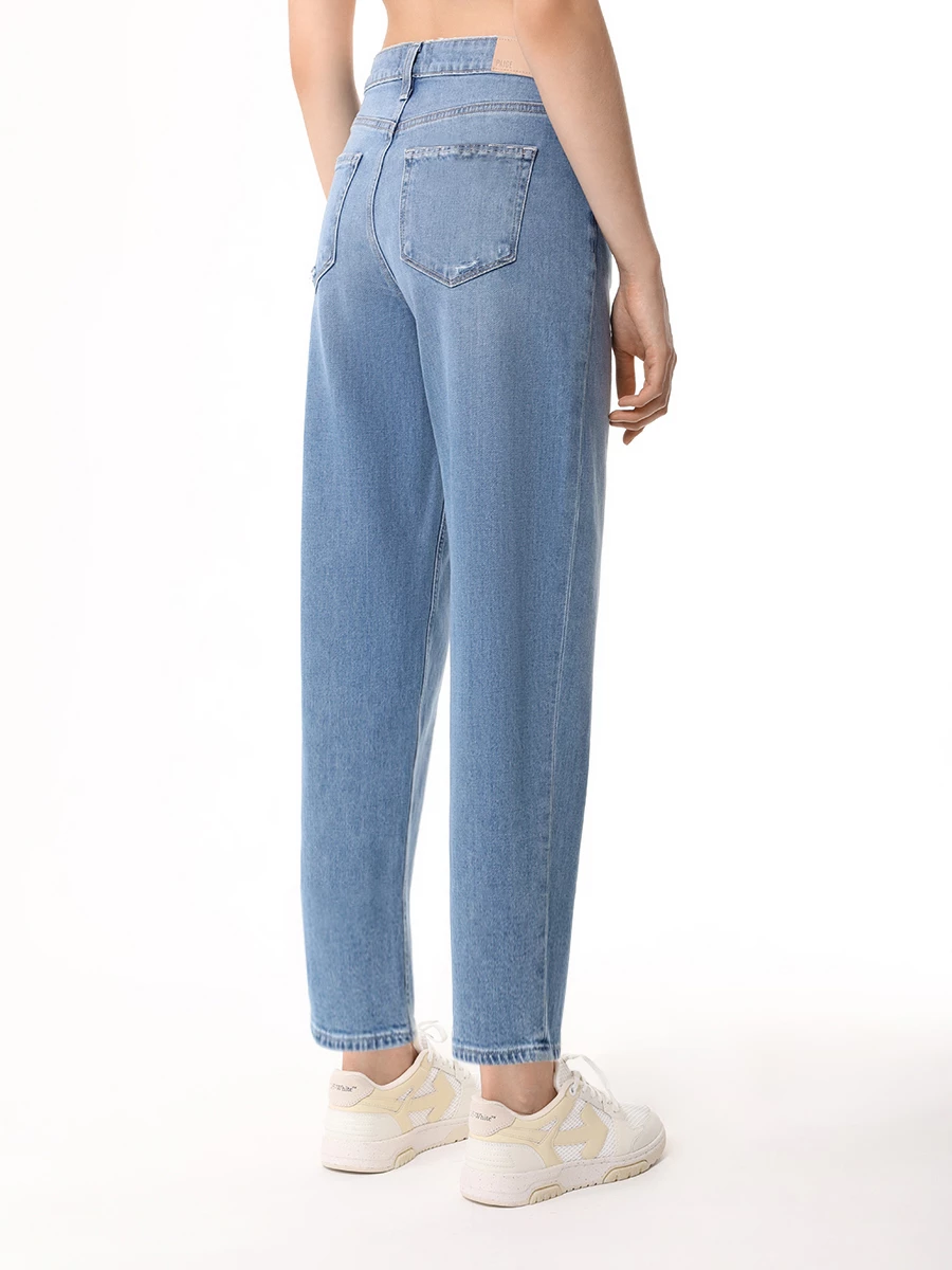 Джинсы хлопковые PAIGE 7032B61-168 Голубой  Фото 3