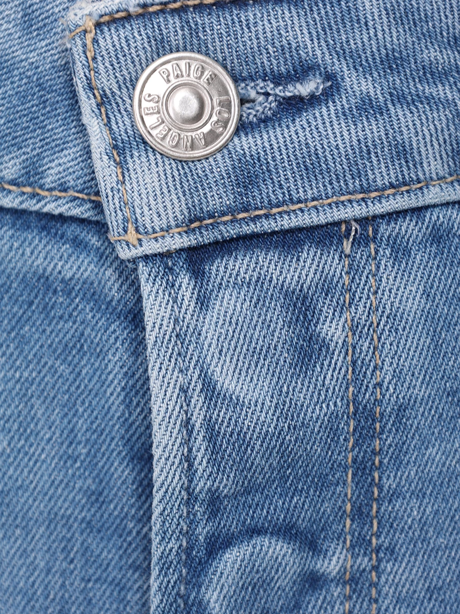 Джинсы хлопковые PAIGE 7032B61-168 Голубой  Фото 6