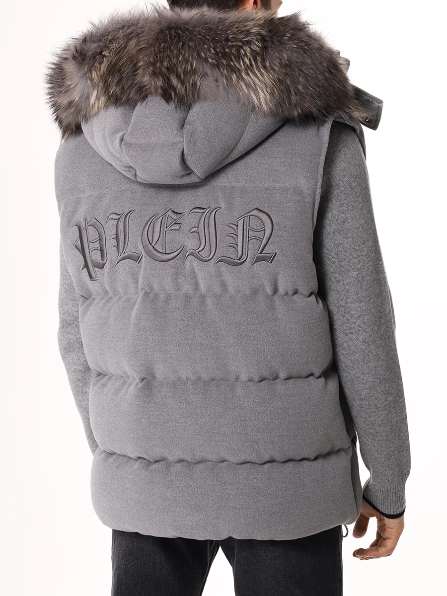 Жилет стеганый PHILIPP PLEIN MRC0194/02 Черный  Фото 3