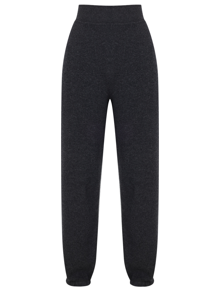 Брюки кашемировые MIR CASHMERE cwa23-084 Темный Серый 