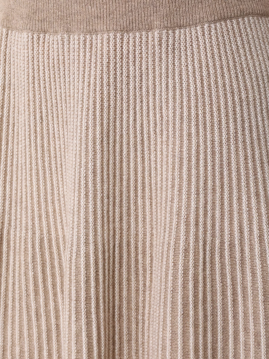 Юбка кашемировая MIR CASHMERE cwr23-025 натуральный/молочный Бежевый  Фото 5