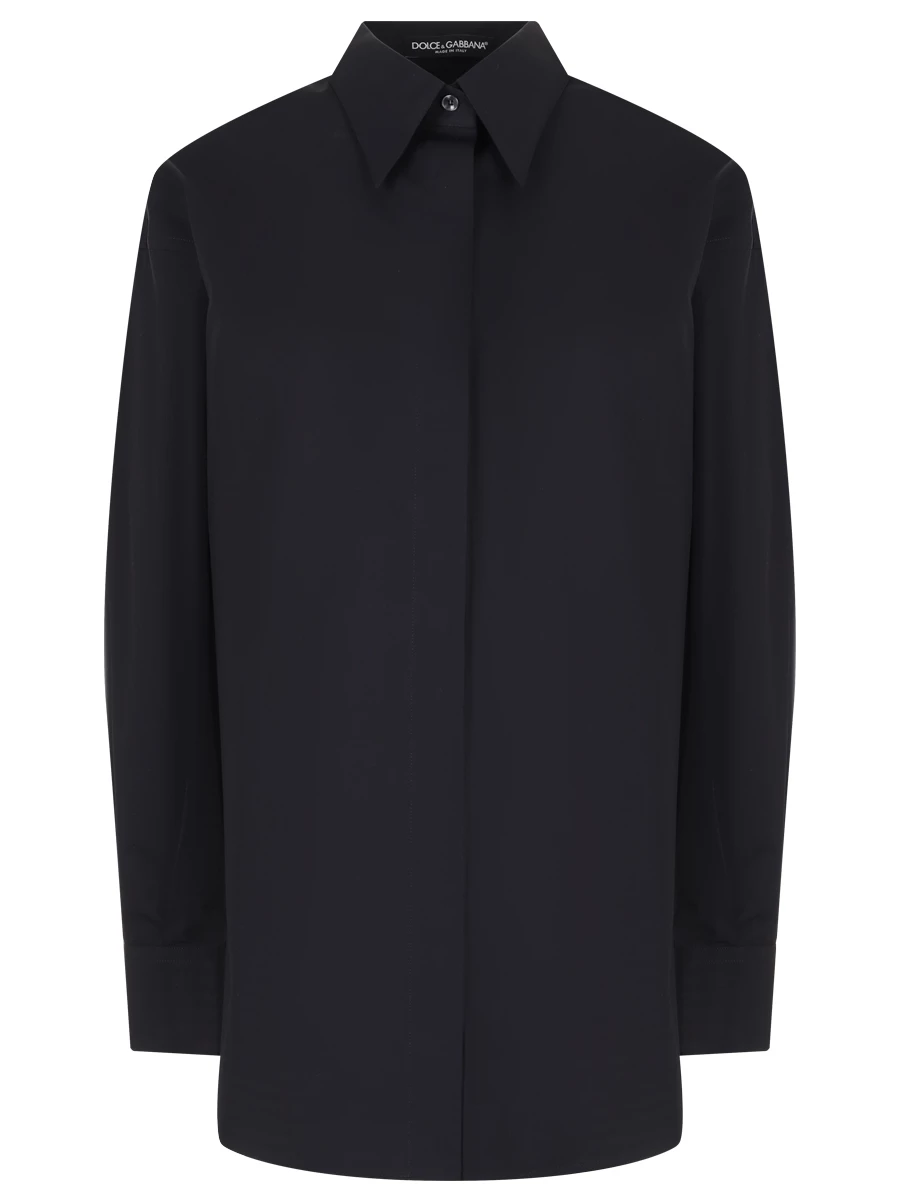 

Рубашка хлопковая, Черный, F5S77T GDCOG N0000