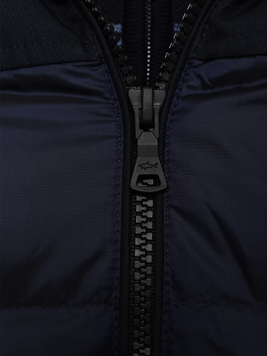 Пуховик стеганый PAUL & SHARK 14312670/050 Синий  Фото 6