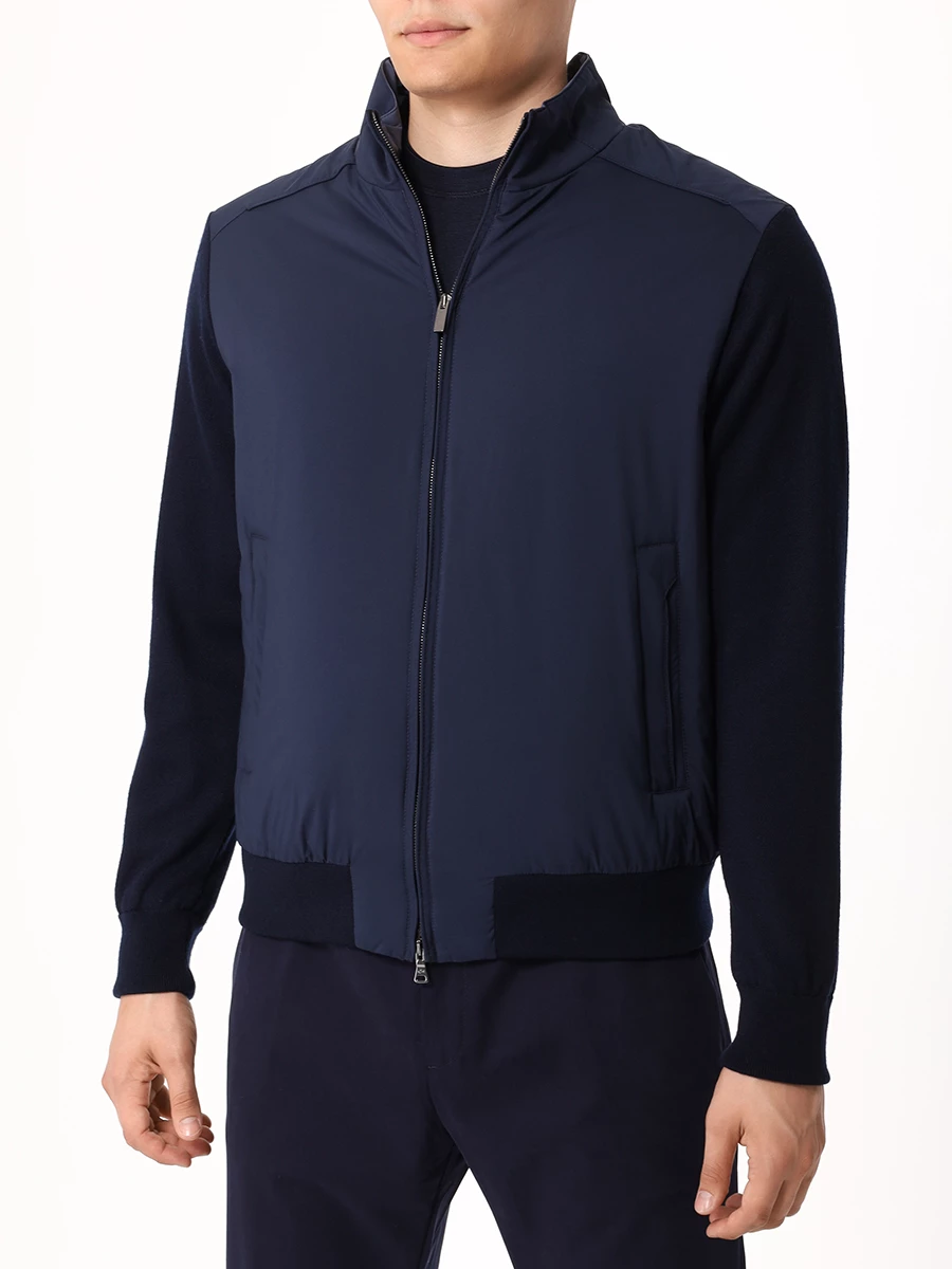 Куртка комбинированная PAUL & SHARK 14311205/050 Синий  Фото 4