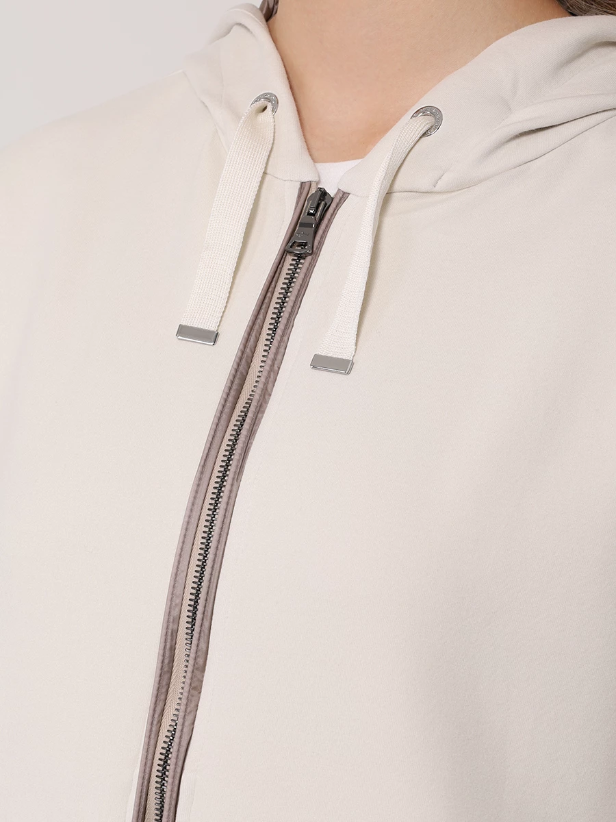 

Олимпийка хлопковая, Кремовый, 14351801/469