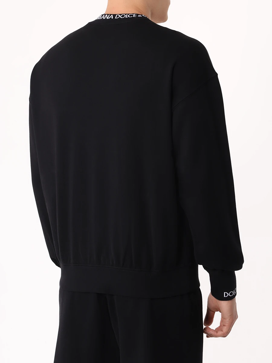 Костюм хлопковый DOLCE & GABBANA G9AQVT/ GV3CXT HU7AL N0000 Черный  Фото 3