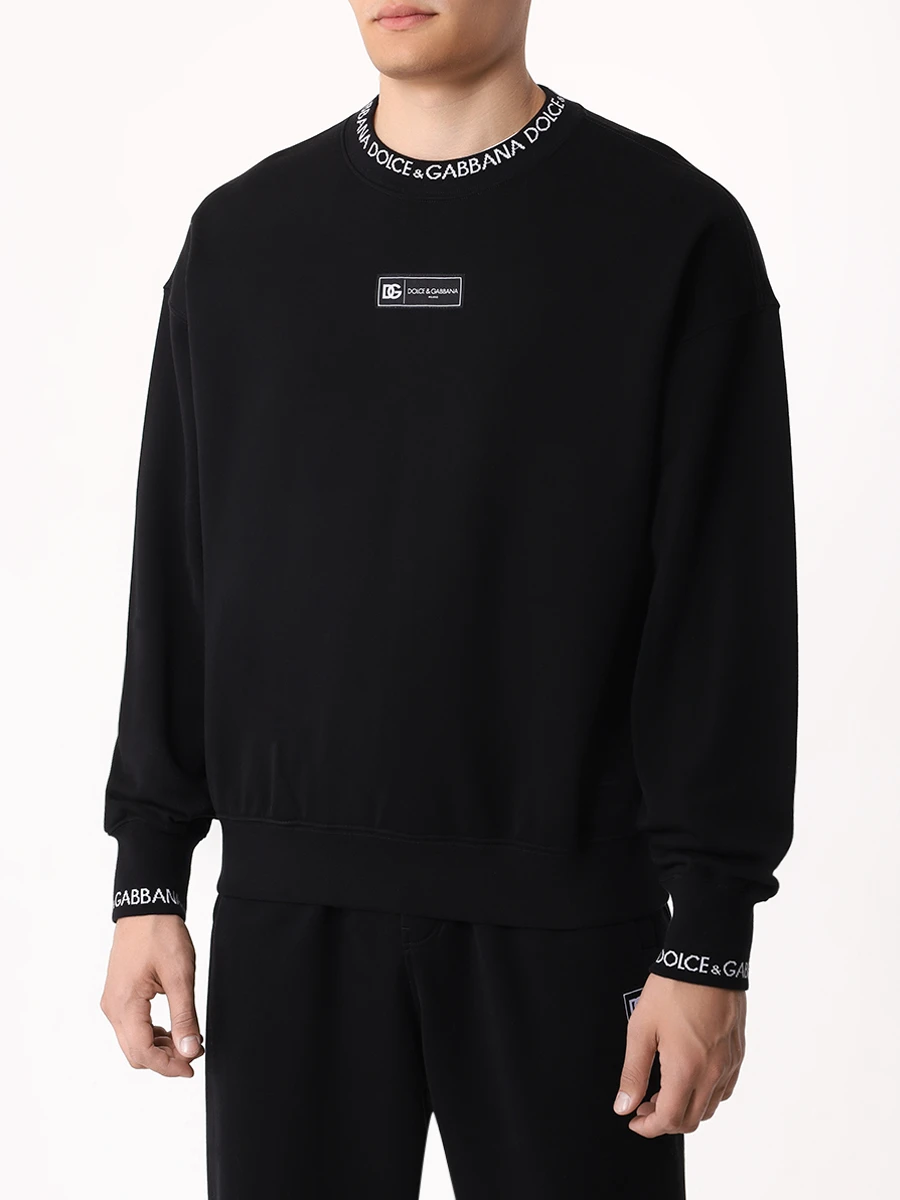 Костюм хлопковый DOLCE & GABBANA G9AQVT/ GV3CXT HU7AL N0000 Черный  Фото 4