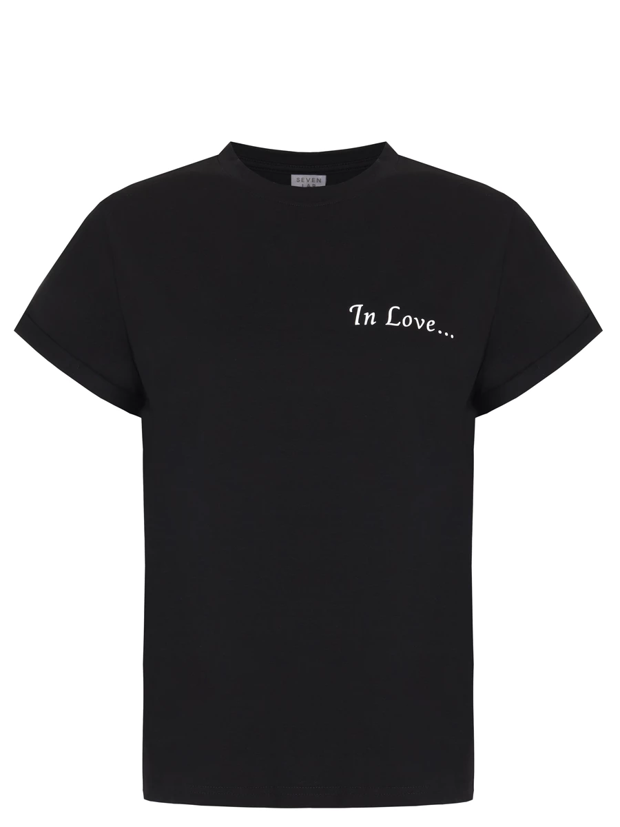 

Футболка хлопковая, Черный, T IIL black