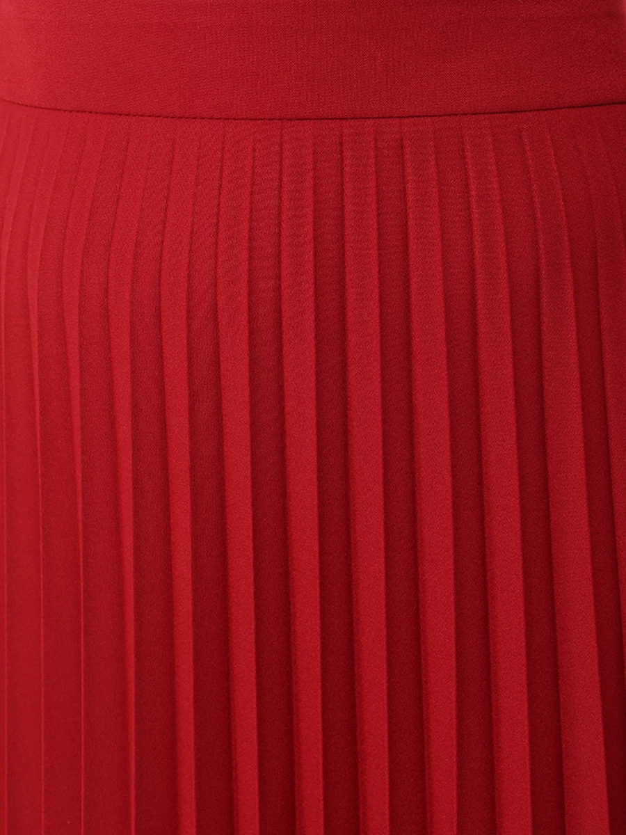 Юбка плиссированная VASSA&CO V247267-1223C47 (170) Красный  Фото 5
