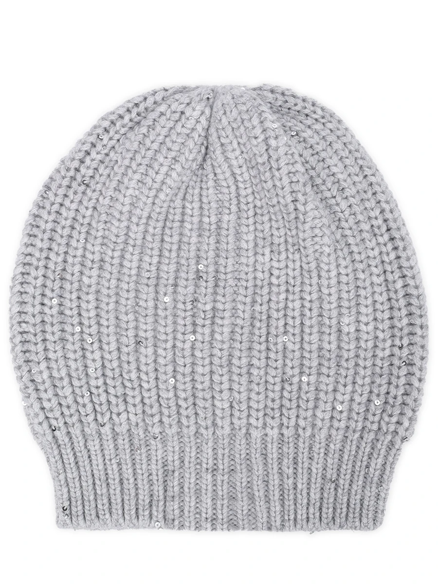 

Шапка кашемировая, Серый, M32373999 CJ072