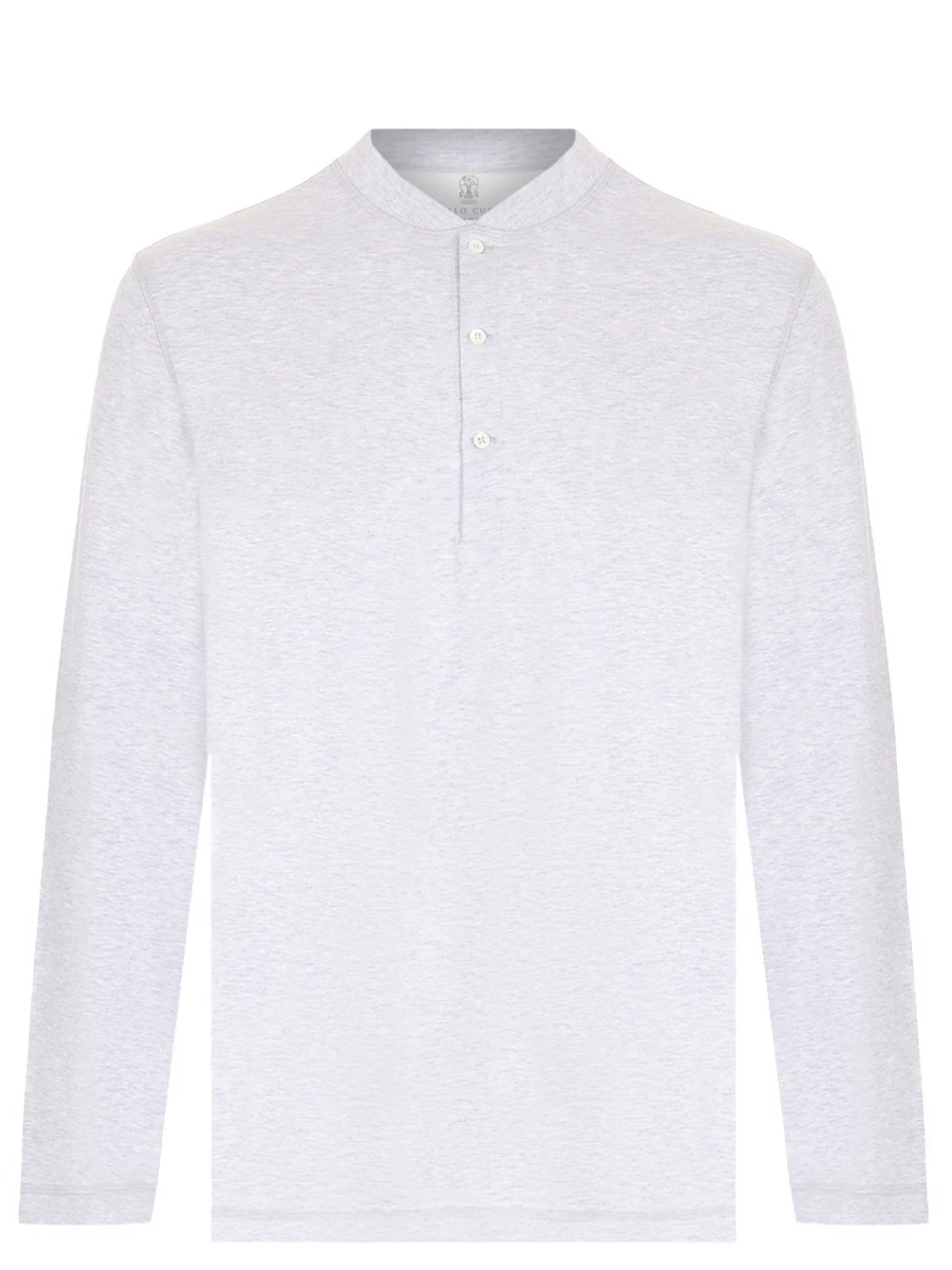 

Поло хлопковое, Серый, M0B131365 C8080