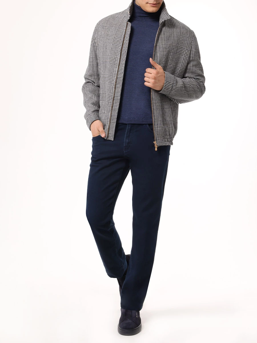 Джинсы Slim Fit SCISSOR SCRIPTOR COSTANTINO T12 W1 Темно Синий  Фото 2