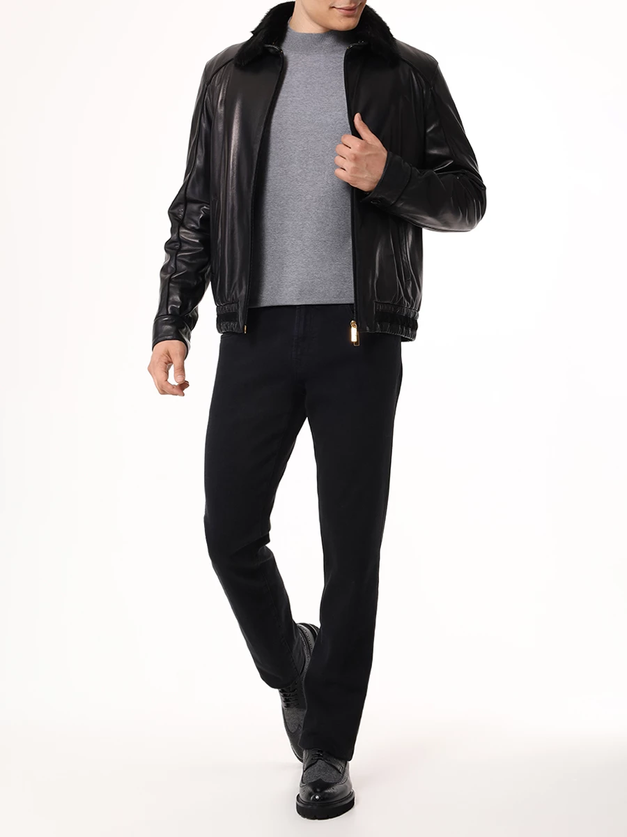 Джинсы Slim Fit хлопковые SCISSOR SCRIPTOR COSTANTINO T230 W1 Черный  Фото 2