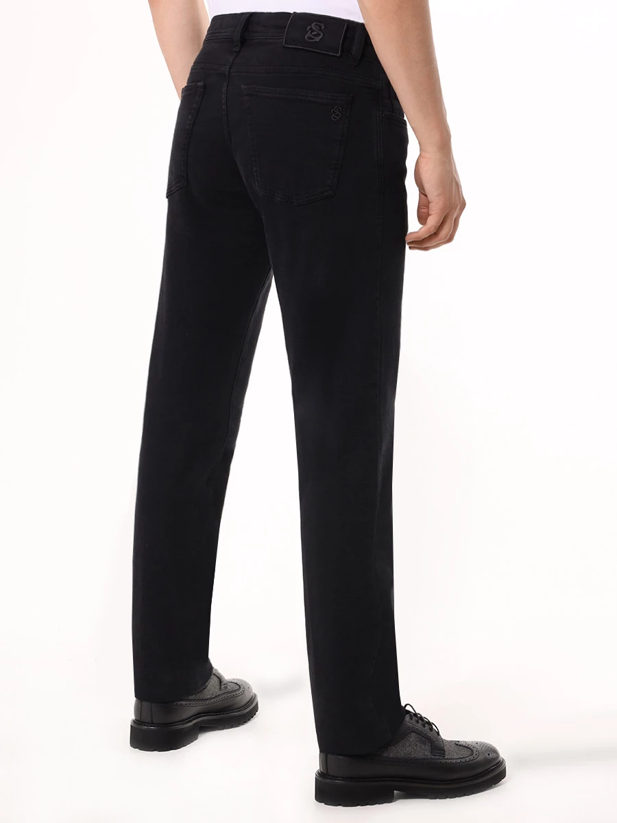 Джинсы Slim Fit хлопковые SCISSOR SCRIPTOR COSTANTINO T230 W1 Черный  Фото 3