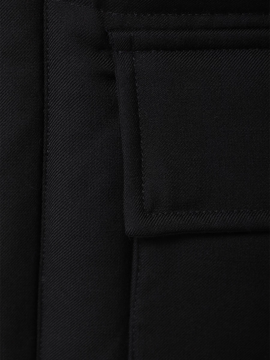 Пуховик стеганый MONTECORE F07MUCX738-106-99-BLACK Черный  Фото 6