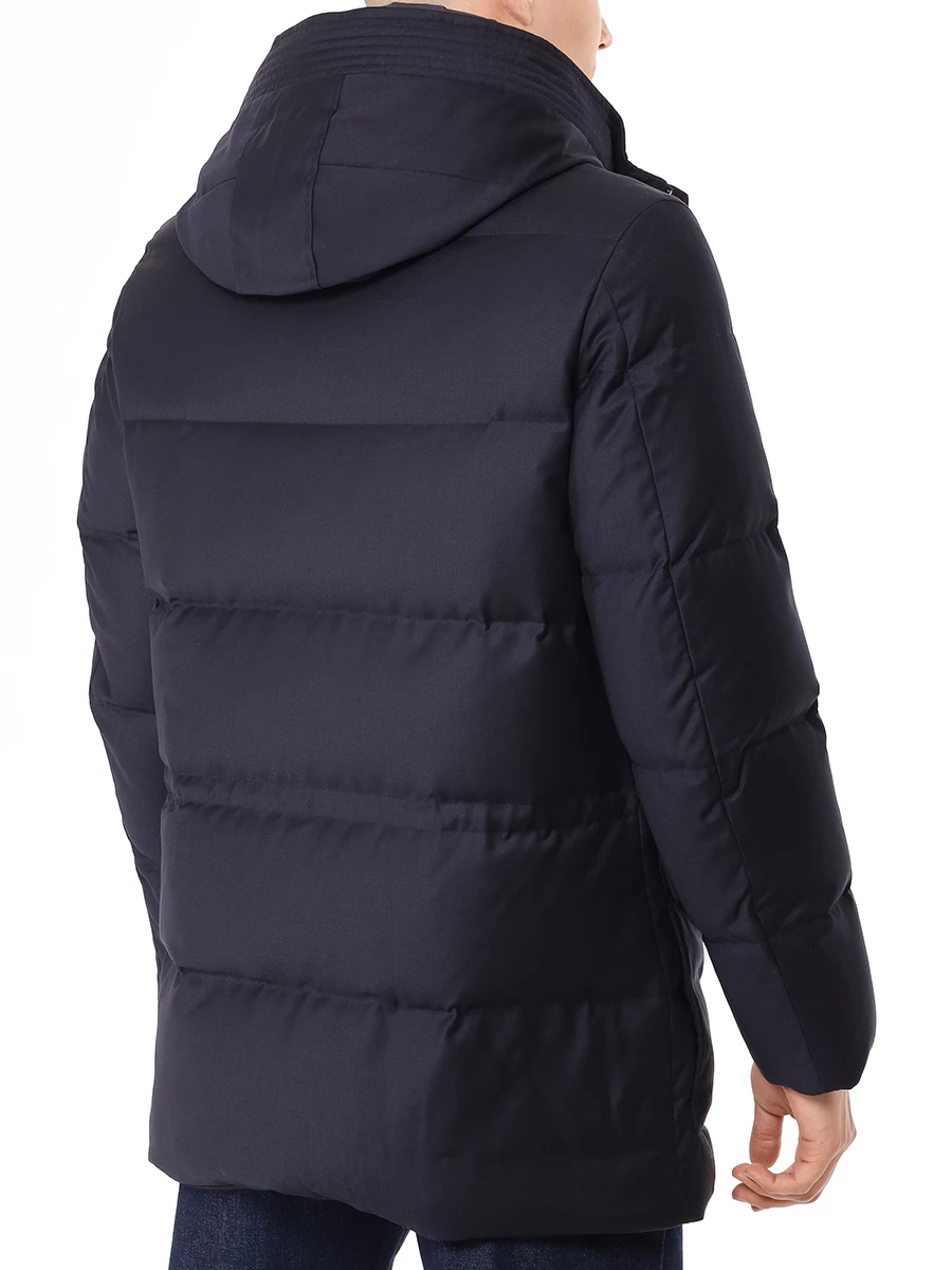Пуховик стеганый MONTECORE F07MUCX738-106-89-DARK BLUE Синий  Фото 3