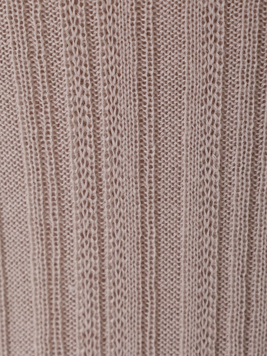 Водолазка кашемировая AGNONA K202038-7D180H N45 Бежевый  Фото 6