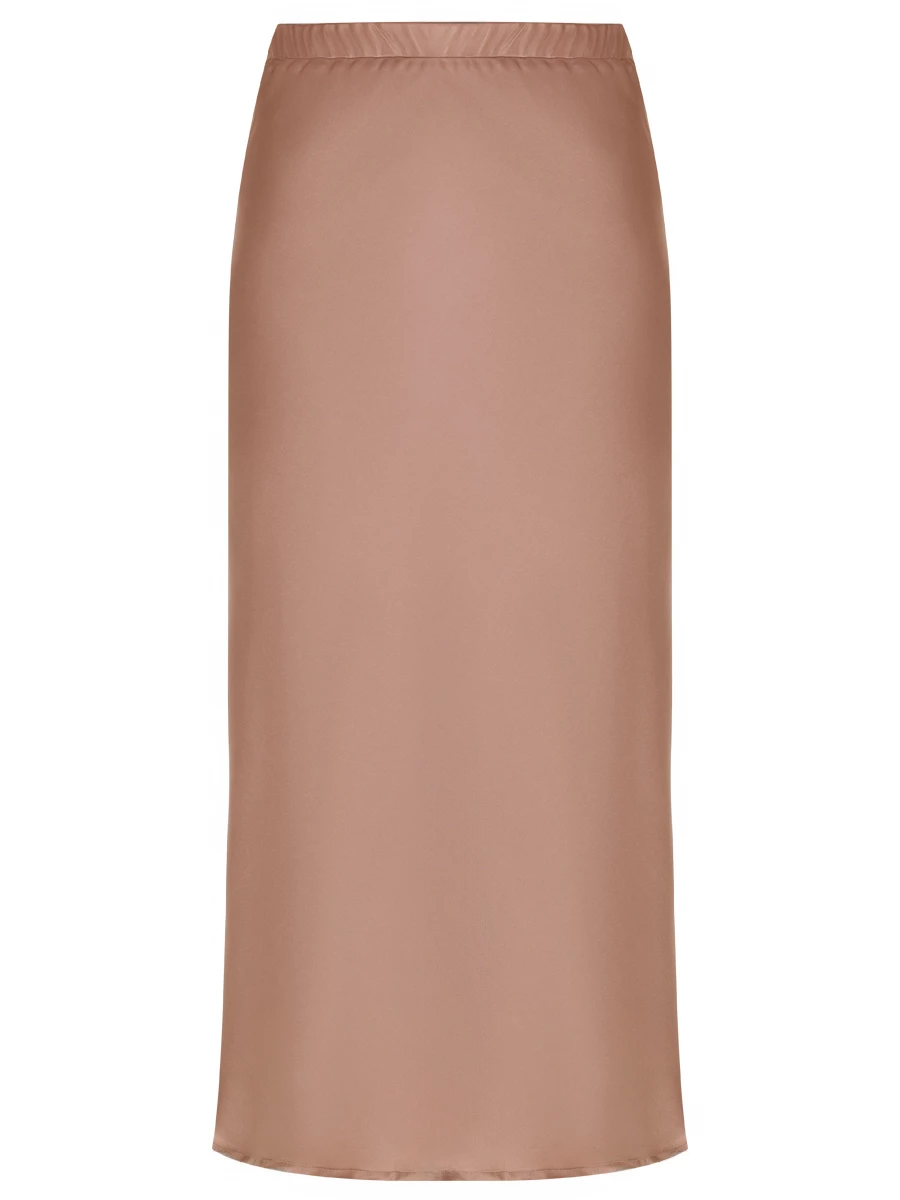 Юбка однотонная LAROOM fw25-2452-6 Бежевый 